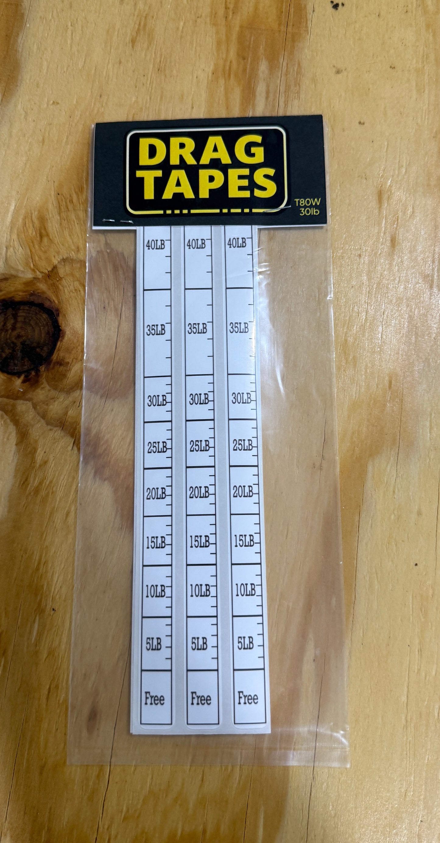 Tiagra 80W Drag Tape 6 Pack