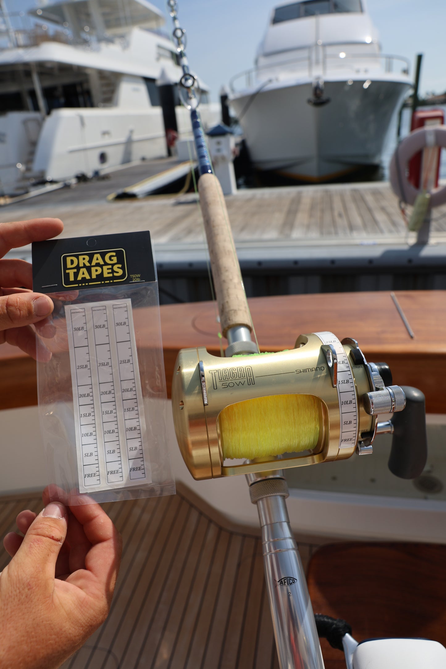 Tiagra 50 & 50LRS Drag Tape 6 Pack